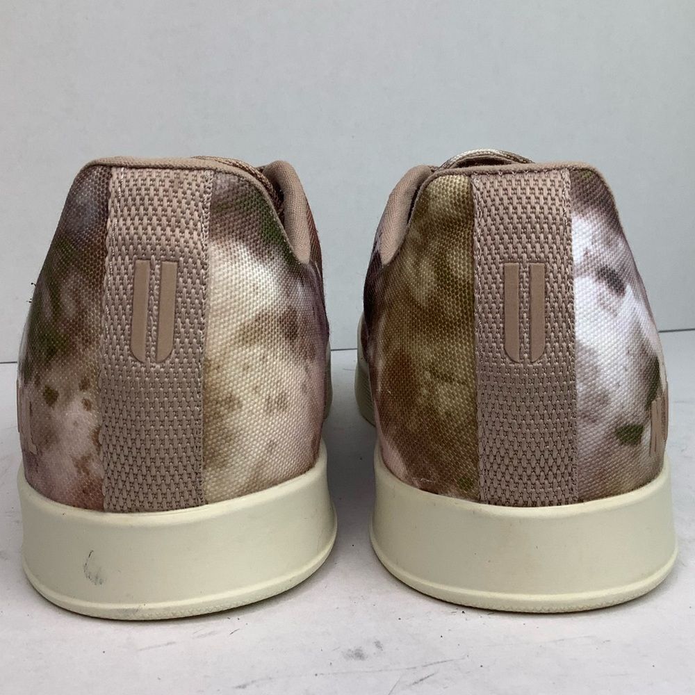 NoBull Tie-Dye Canvas Low Top Trainer Runner Multicolor Women Sneaker Shoes Sz 7 - Picture 4 of 10